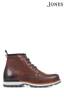 Jones Bootmaker Mens Ealing Leather Ankle Boots (A78426) | ₪ 559