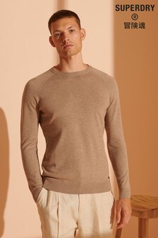 Superdry Nude Limited Edition Yak Lightweight Crew Jumper (A78557) | $132