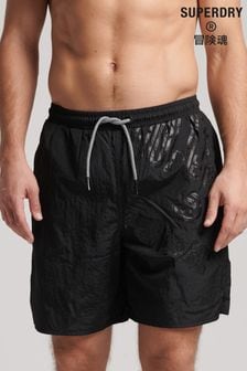 Superdry Black X Surplus Swim Shorts (A78695) | CA$95