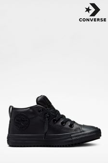 Converse Youth Street Black Trainers (A79246) | ₪ 256