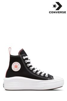 Converse Black Move High Top Youth Trainers (A79262) | $94