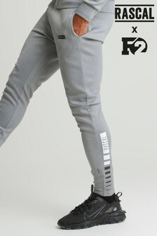 Rascal Mens Grey Elite Stripe Track Pants (A79332) | €62