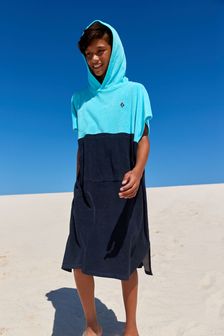 Blue Colourblock Towelling Cover-Up (3-16yrs) (A79907) | €28 - €35