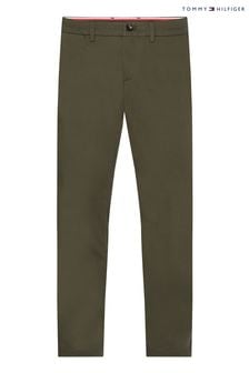 Tommy Hilfiger Green Structured Bleecker Trousers (A79982) | €135