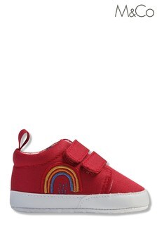 M&Co Red Rainbow Trainers (A81086) | $13