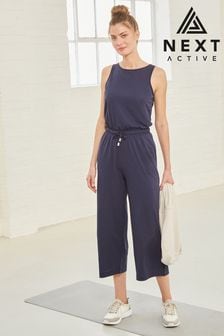 Navy Blue Next Active Sports Yoga Jersey Jumpsuit (A81238) | 36 €