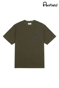 Penfield Green Bear Chest T-Shirt