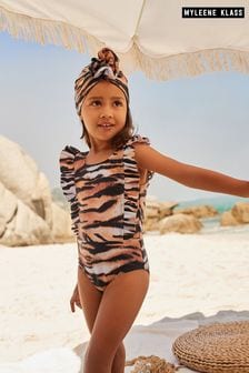 Myleene Klass Kids Animal Print Swimsuit (A82063) | TRY 748 - TRY 884