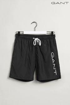 GANT Black Lightweight Logo Swim Shorts (A82237) | €69