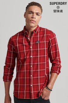 Superdry Red Cotton Check Merchant Shirt (A82564) | 69 €