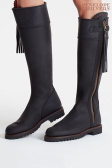 Penelope Chilvers Black Long Tassel Boots (A82838) | ₪ 2,212
