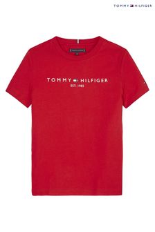 Tommy Hilfiger Red Essential T-Shirt (A82987) | kr370 - kr460