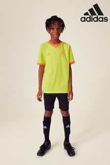 adidas Yellow Football-InspiX Junior Jersey (A83299) | 62 zł