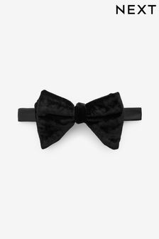 Black Velvet Bow Tie (A83346) | OMR5