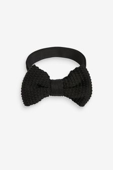 שחור - עניבת פרפר סרוגה (A83347) | ‏38 ₪