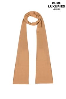 Brown - Pure Luxuries London Oxford Cashmere Scarf (A83996) | MYR 294