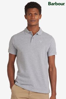 Barbour® Grey Sports Polo Shirt (A84474) | 348 QAR