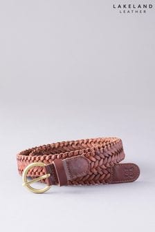 Lakeland Leather Waverton Leather Woven Belt (A84875) | $58
