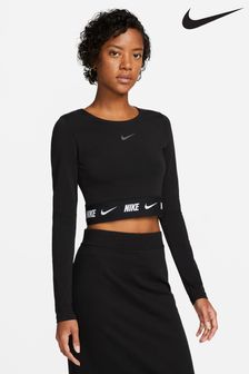 Nike Black Tape Crop Long Sleeve Top (A84974) | €26