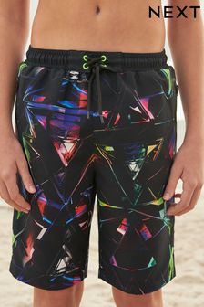 Black Prism Board Swim Shorts (3-16yrs) (A85080) | €9 - €13