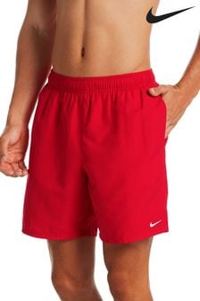 Rojo - 7 pulgadas - Shorts de baño estilo volley básicos de Nike (A85106) | 40 €