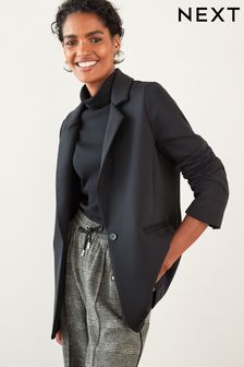 Black Relaxed Fit Blazer (A85421) | €24