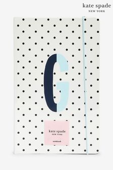 kate spade new york White Initial Take Note Sparks Of Joy Large Notebook (A85688) | €23.50