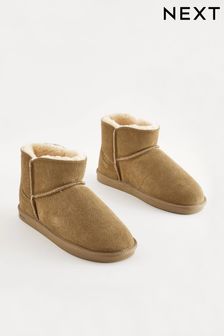 Green Suede Slipper Boots (A85746) | 48 €