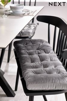 Silver Velvet Bench Cushion Cushion (A85994) | R806 - R887