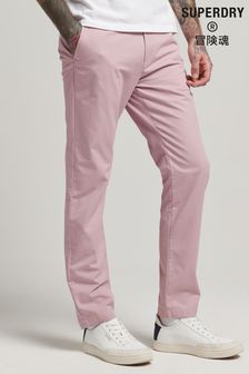 Superdry Pink Organic Cotton Studios Chinos (A86168) | ₪ 256