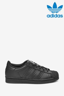 adidas Originals Kids Black Superstar Trainers (A86409) | €58