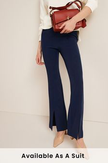 Расклешенные брюки с разрезами спереди (A86467) | €14