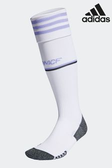 adidas White Real Madrid 22/23 Home Adult Socks (A86773) | €29