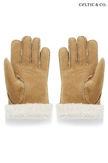 Celtic & Co. Natural Sheepskin Gloves