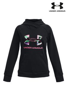 Under Armour Rival Youth Kapuzensweatshirt mit großem Logo, Schwarz (A86948) | 23 € - 27 €
