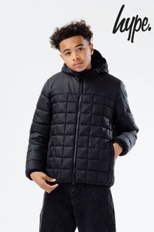 Hype. Kids Black Baffled Casual Jacket (A87485) | €75