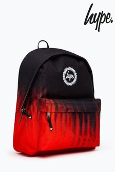 Hype. Red Half Tone Fade Backpack