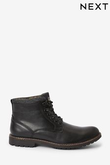 Black Cleated Ankle Boots (A87728) | €62