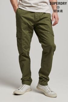 綠色 - Superdry 有機棉 Core 工作裝長褲 (A87934) | HK$973
