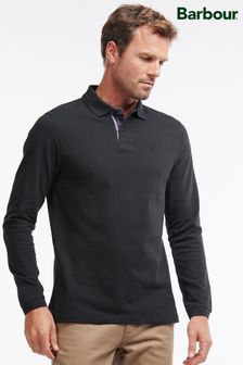 Barbour® Grey Essential Long Sleeve Sports Polo Shirt (A87967) | 71 € - 78 €