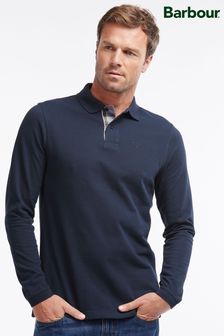 Barbour® Essential Long Sleeve Sports Polo Shirt