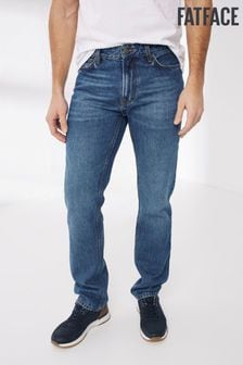 FatFace Blue Straight Stone Wash Jeans (A88105) | 292 QAR