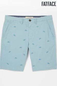 FatFace Mens Blue Mawes Embroidered Bike Shorts (A88174) | €13