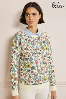 Boden Cream Cotton Sweatshirt (A88391) | 87 €