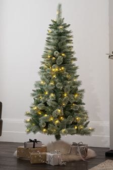 Green 6ft Pre-Lit Frost Christmas Tree (A88597) | €198
