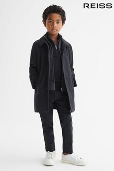 Reiss Perrin Coat With Funnel-neck Insert (A88623) | kr1 980