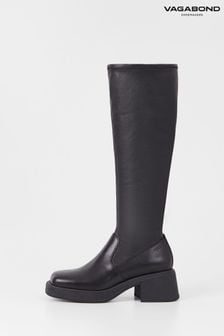 Vagabond Shoemakers Dorah Tall Stretch Black Boots