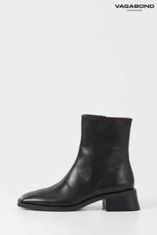 Vagabond Shoemakers Blanca Plain Ankle Black Boots (A89084) | 893 SAR