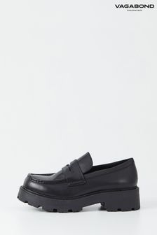 Vagabond Shoemakers Cosmo Penny Black Loafers (A89115) | $264