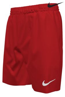 Czerwony - Szorty kąpielowe Nike Essential 6 cali Volley (A89280) | 106 zł